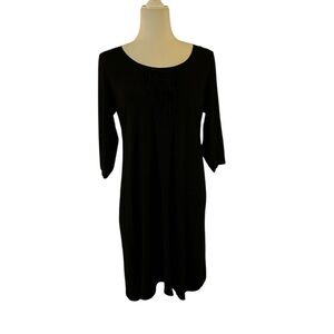 Eileen Fisher Black Dress/ Tunic Size Medium